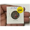 Image 1 : 2005 Canadian Quarter, Canada Day WC