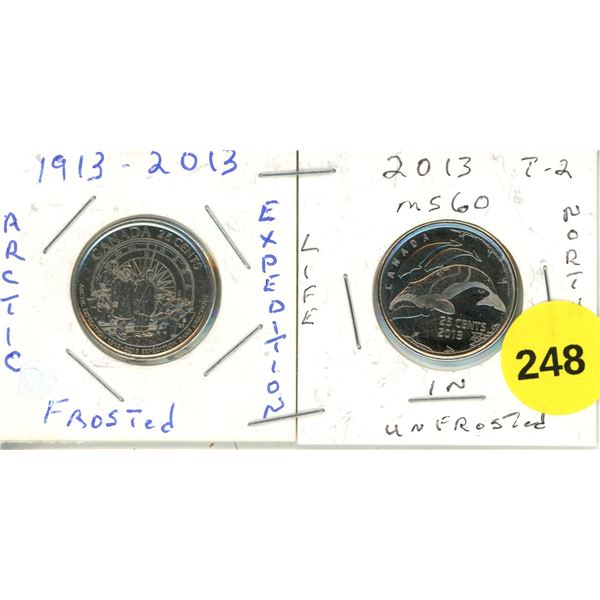2013 Canadian Quarters, Arctic Expedition & Life In The North