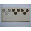 Image 2 : UNITED STATES EMERGENCY COINAGE SET - 1943 to 1945 WHEAT CENTS