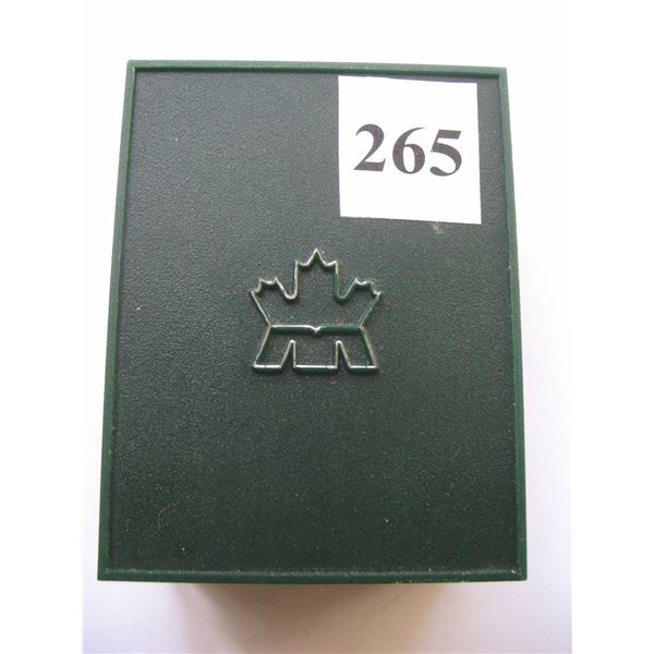 1984 JACQUES CARTIER PROOF CASED NICKEL DOLLAR