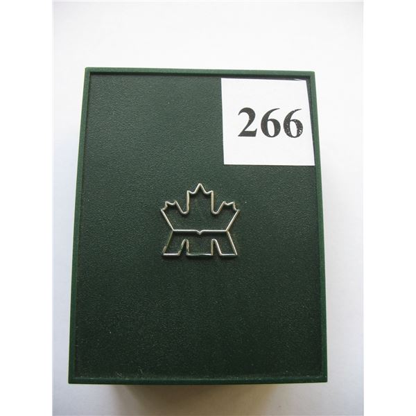 1984 JACQUES CARTIER PROOF CASED NICKEL DOLLAR