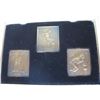 Image 3 : 1976 MONTREAL OLYMPICS BRONZE STAMP MEDALLIONS