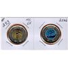 Image 1 : 2026 TORONTO CN TOWER 50 YEARS -  2.00 COINS - Coloured and Non Coloured