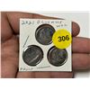 Image 1 : (3) 2021 Canadian Blue Nose Dimes WOC, PROOF