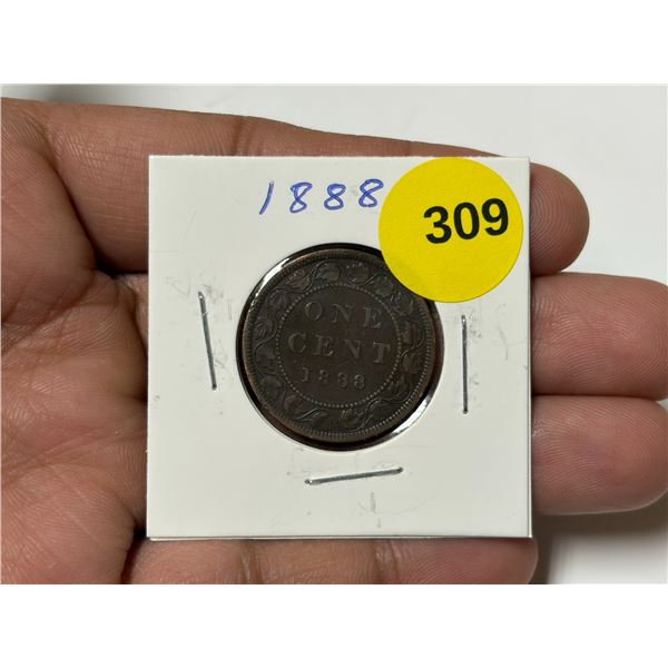 1888 Canadian Large Cent