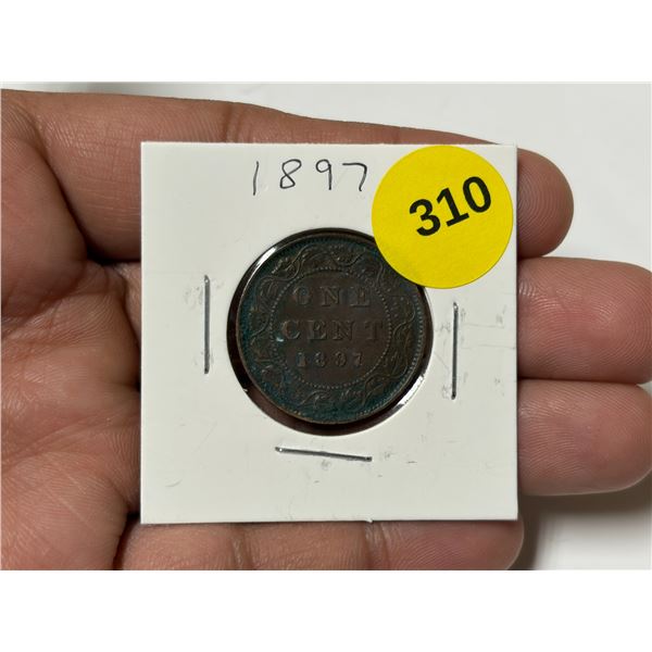 1897 Canadian Large Cent