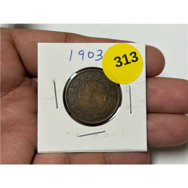 1903 Canadian Large Cent
