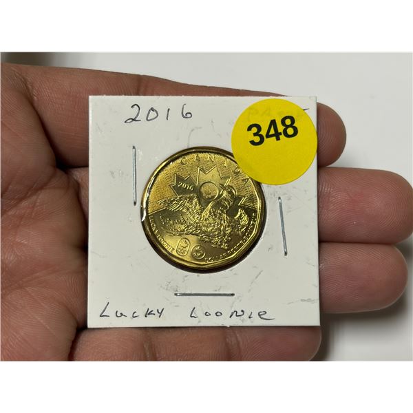 2016 Canadian Lucky Loonie, PROOF