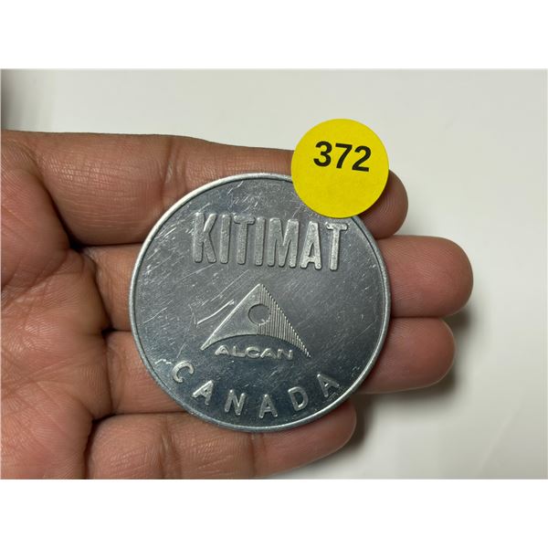 ALCAN ALUMINUM  KITIMAT TOKEN