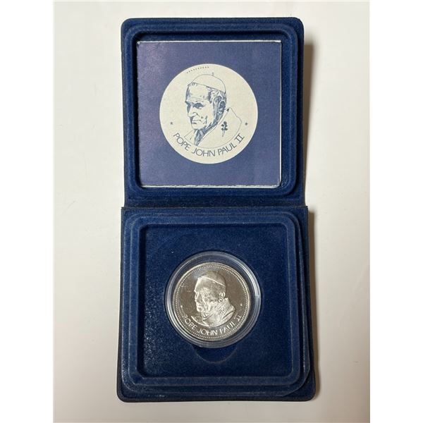 1984 Alberta Papal Visit, Pope John Paul II, CH/BU