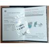 Image 1 : 2.4 ct Cert. Silver Emerald gemstone earrings ($1,494)