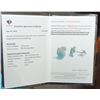 Image 4 : 2.4 ct Cert. Silver Emerald gemstone earrings ($1,494)