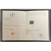 Image 6 : 5.85 ct Cert. Zambian emerald gemstone ($4,550)