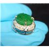 Image 6 : 4.34 ct Cert. Silver Emerald gemstone Pendant ($9,108)