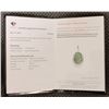 Image 7 : 4.34 ct Cert. Silver Emerald gemstone Pendant ($9,108)