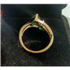 Image 4 : NEW Platinum Plated 1.0tcw Lab-Created Emerald Ring