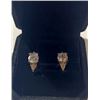 Image 1 : NEW Platinum Plated 1.0ct Simulated Diamond (CZ) Huggie Earrings