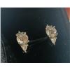 Image 5 : NEW Platinum Plated 1.0ct Simulated Diamond (CZ) Huggie Earrings