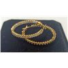 Image 5 : NEW 18K Gold Plated Simulated Diamond (CZ) Hoop Earrings