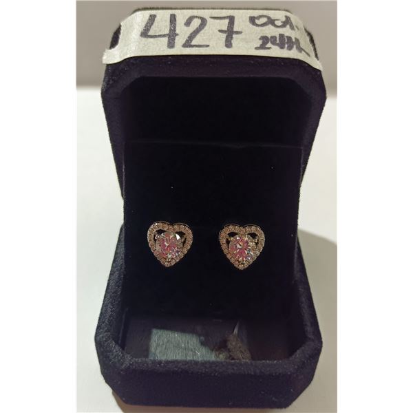NEW Sterling Silver 0.8ct Simulated Diamond (CZ) Stud Earrings
