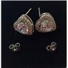 Image 4 : NEW Sterling Silver 0.8ct Simulated Diamond (CZ) Stud Earrings