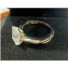 Image 5 : NEW Sterling Silver 3.0ct Simulated Diamond (CZ) Twist Ring