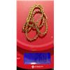 Image 3 : NEW 14K Gold Plated 4.0mm Twisted Rope Necklace