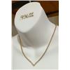 Image 2 : NEW 18K Gold Plated 2.5mm Simulated Diamond (CZ) Tennis Necklace