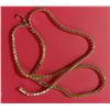 Image 4 : NEW 18K Gold Plated 2.5mm Simulated Diamond (CZ) Tennis Necklace