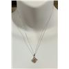 Image 3 : NEW 925S 1.0ct Moissanite Lab Diamond Necklace, Retail $1525.00