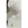 Image 4 : NEW 925S 1.0ct Moissanite Lab Diamond Necklace, Retail $1525.00