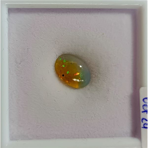 1.7ct Natural White Fire Opal - Untreated - Retail $225.00