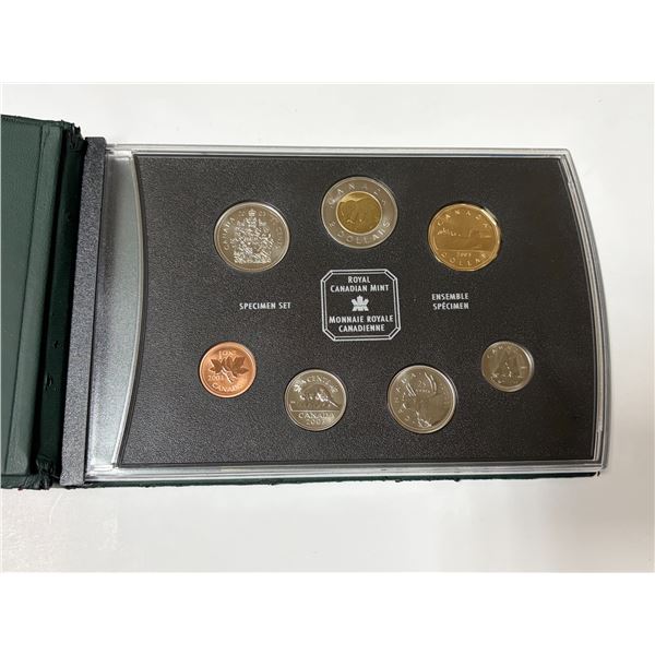 2003 Royal Canadian Mint 7-Coin Specimen Set - Cpmmon Loons.
