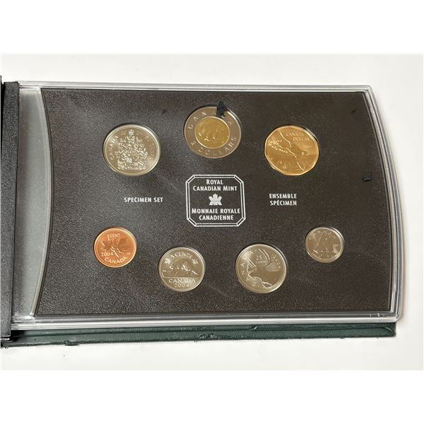 2004 Royal Canadian Mint 7-Coin Specimen Set - Lesser Canada Goose.