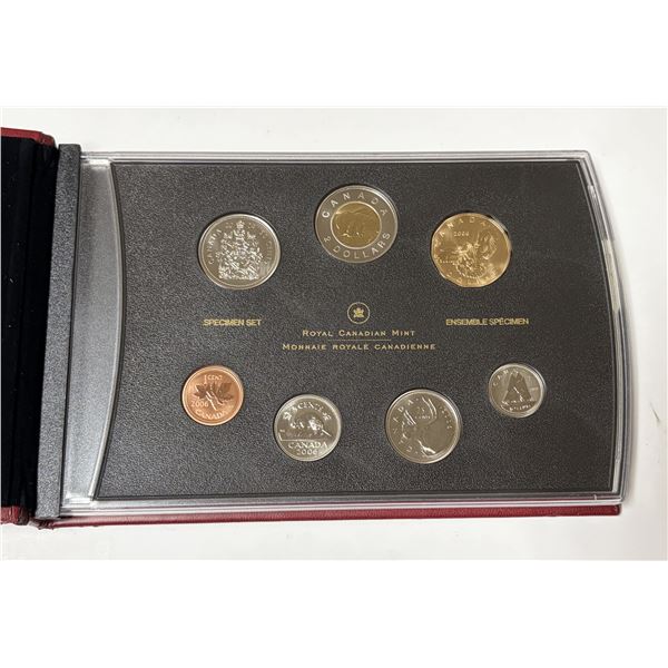 2006 Royal Canadian Mint 7-Coin Specimen Set - Snowy Owl.