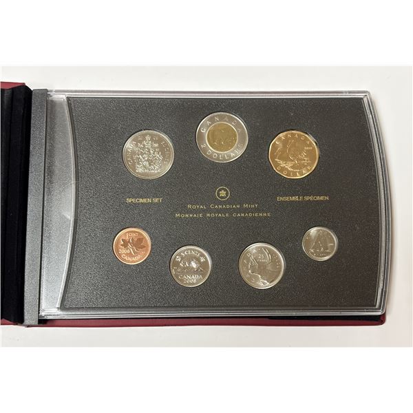 2008 Royal Canadian Mint 7-Coin Specimen Set - Common Eider.