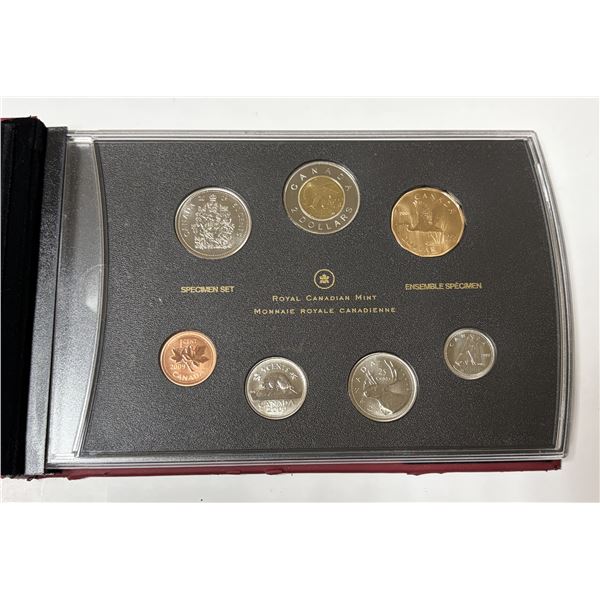 2009 Royal Canadian Mint 7-Coin Specimen Set - Great Blue Heron.