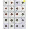 Image 1 : (2) Sheet of U.S.A. Coins. (It Includes 1, 5, 10, 25 Cents - Total 32 Coins)