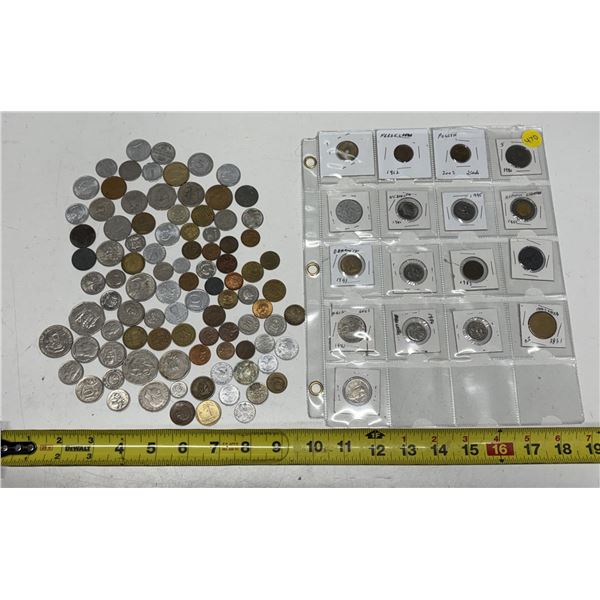 Lot of Foreign Currency Coins.