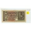 Image 1 : Nazi Germany. ND (1940-1945) 20 Reichsmark issued for German occupied territory during World War II.