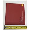 Image 1 : Empty Banknote Certification Service 3-ring binder with 20 empty pages for Canadian banknotes. Used 
