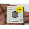 Image 1 : Nazi Germany. 1941F 1 Reichspfennig. Stuttgart Mint. Eagle with Swastika. VF+.
