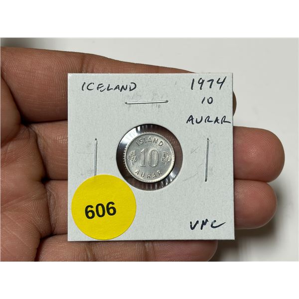 Iceland. 1974 10 Aurar. Unc.