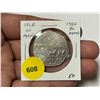 Image 1 : Isle of Man. 1980 50 Pence. Christmas. 7-sided coin. EF.