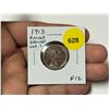 Image 1 : USA. 1913 Buffalo Nickel with Raised Ground (Variety 1). F12.