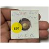 Image 1 : Fake 1914 US gold coin. There is no gold in this obvious fake.