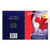 Image 3 : 2004 Colourized Celebration 25 Cents with Red Maple Leaf. Housed in its original RCM folder.