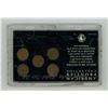Image 2 : American Frontier Collection. 5 Indian Head Cents from 1892 – 1904. Housed in a hard plasti