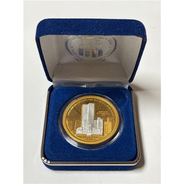 2001 – 2006 5th Anniversary of the destruction of the Twin Towers in New York. The separate