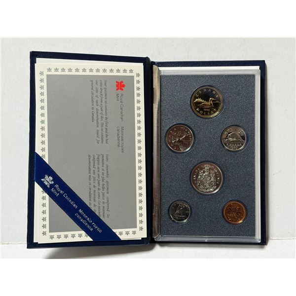 1989 Specimen Set. 6-coin set.